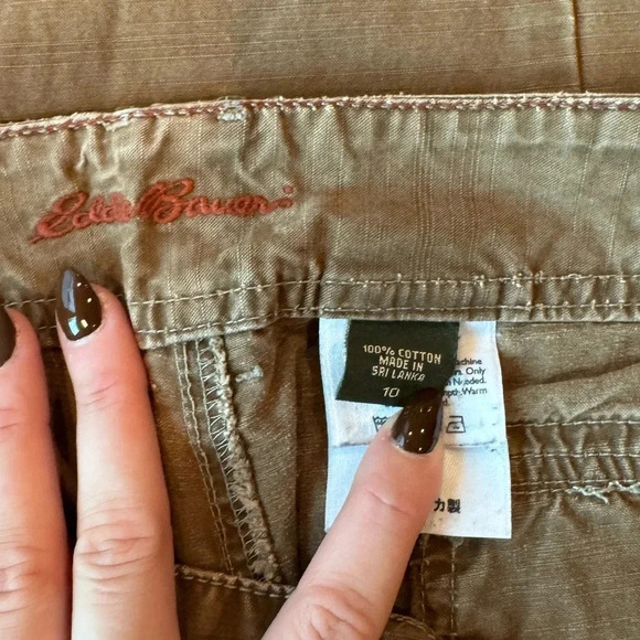 VTG Retro Eddie Bauer women’s brown pants 100% cotton - Picture 15 of 16